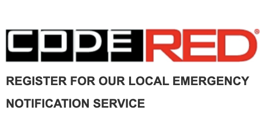 Register for CodeRed Local Emergency Notification service